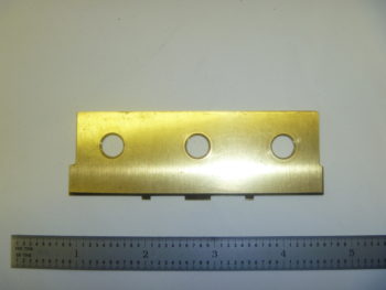 TAPE GD BRASS PLATE - 3 HOLE