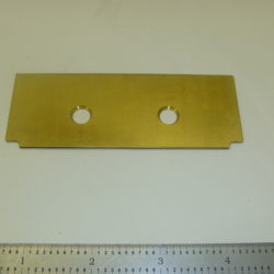 TAPE GUIDE BRASS PLATE