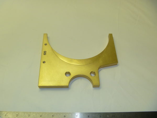 PULL RING GUIDE PLATE - BRASS