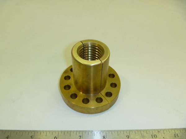 SPLIT BRASS NUT FOR S & S